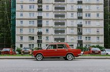 Soviet Riga: Vintage Car Tour & Everyday Life Experience