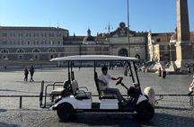 Rome: 3-Hour Private Golf Cart Tour with Food Tasting