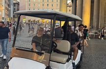 Rome : 3-Hour Golf Cart Tour with Food Tasting