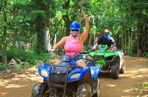 Atv experience, Ziplines adventure and Cenote swim from Cancun and Riviera Maya
