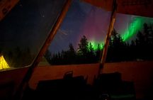 Yellowknife 2 Night Aurora Combo Hunting Cabin No Hotel