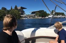 Seattle Lake Union Private Boat Cruise To Lake Washington BYOB