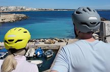Lecce : E-bike tour to Gallipoli with swim and Private taxi back