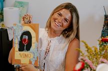 Paint and Wine Experience with Ponte Vecchio View