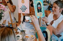 Paint and Wine Experience with Ponte Vecchio View