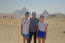 Full Day Tour Giza Pyramids Sphinx and Egyptian Museum