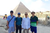 Full Day Tour Giza Pyramids Sphinx and Egyptian Museum