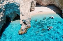 Zante Private Boat: Marathonisi, Caves, Myzithres, Agalas (max5)