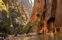 The Famous Narrows Trail in Zion National Park