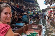 Bangkok 2-Day Tour: Thai Cuisine, Floating, Fun & Train Markets