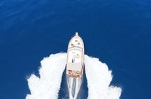 Explore Elaphiti islands by Private trip with Ferretti mini yacht