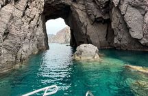 Lipari Private Boat Tour from Lipari, Salina Optional 4/8h
