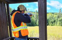 Guided Clay Target Shooting in Haliburton Forest
