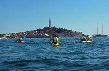 Rovinj amazing kayak tour-free drink &snorkeling &jumps &photos