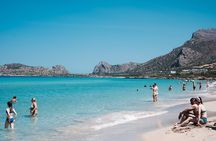 All Day Private Family Tour to Falassarna Beach & Old Town