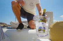 Santorini Platinum Catamaran Cruise with Meal, BBQ and Open Bar