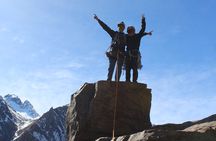Rock climbing in Santiago, Chile