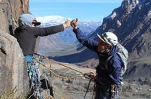 Rock climbing in Santiago, Chile