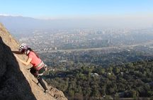Rock climbing in Santiago, Chile