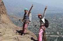 Rock climbing in Santiago, Chile