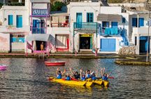 Sunset Kayak Adventure in Milos to Colorful Klima