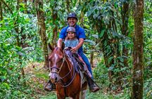 Arenal Hanging Bridge Tour with Horseback Riding and Volcano View