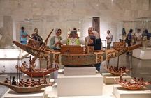 Giza Pyramids and the Royal Kings in the civilization museum 