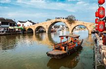 Zhujiajiao Village Tour with Gondola, Lunch, Garden Walk and Cafe