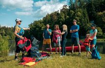 Easy Canoe Mission to the Sazava River from Prague Day Trip