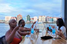 Sunset Sip and Paint Overlooking Curaçao Iconic Skyline