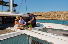 Heraklion Catamaran Cruise to Dia with Chef Dinner, Bar & Sunset