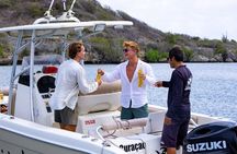 Private Luxury 28ft Boat Trip Coastline Trip Curacao