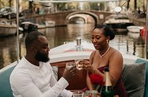 Private Marriage Proposal Canal Cruise Amsterdam w Bubbles/Roses