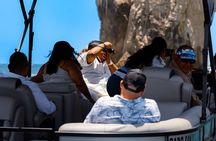 Private Customized Tritoon Boat rental, Snorkeling, Sunset.