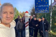 One way Riga to Vilnius Sightseeing Transfer