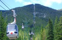 Banff Gondola Hot Springs Bow Falls and Three Lakes tour