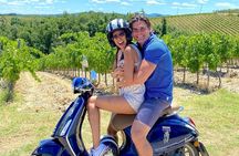 From Florence: Small-Group Tuscany Vespa Tour with Lunch & Wine