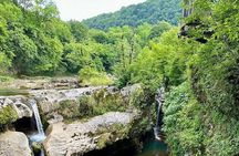 Private Tour to Prometheus Cave, Okatse and Martvili Canyons