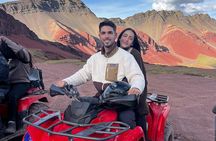ATV at Red Valley and Rainbow Mountain from Cusco
