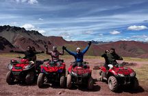 ATV at Red Valley and Rainbow Mountain from Cusco