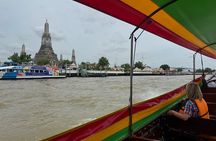 3 hours Walking and Canal tour by The Long tail Boat Tour in BKK