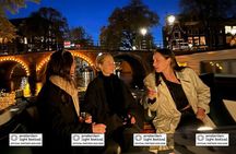 Amsterdam Light Festival Cruise with Dutch Snack and (Hot) drinks