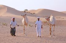 Camel ride in to deep desert with pick and drop