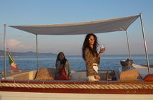 Private Sunset Boat Tour with Aperitif in Portofino 1.5 hours