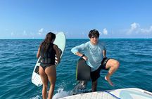 Wake Surfing Lessons & Snorkel Time in Crystal Blue Waters 1.5hr