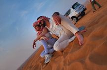 Evening Desert Safari Dubai Dune Bashing Camel Ride and BBQDinner