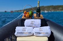 Private boat tour Blue Lagoon and 3 Islands from Trogir or Split