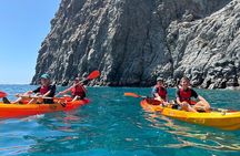 Tenerife: Guided kayak tour with snorkeling in a marine reserve