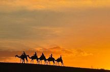 Agafay Desert Sunset Camel Ride & Dinner with fire show