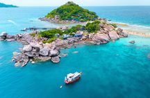 Koh Tao: SunSet Magic Snorkeling Day Trip Tao & Nangyuan w/ Meals